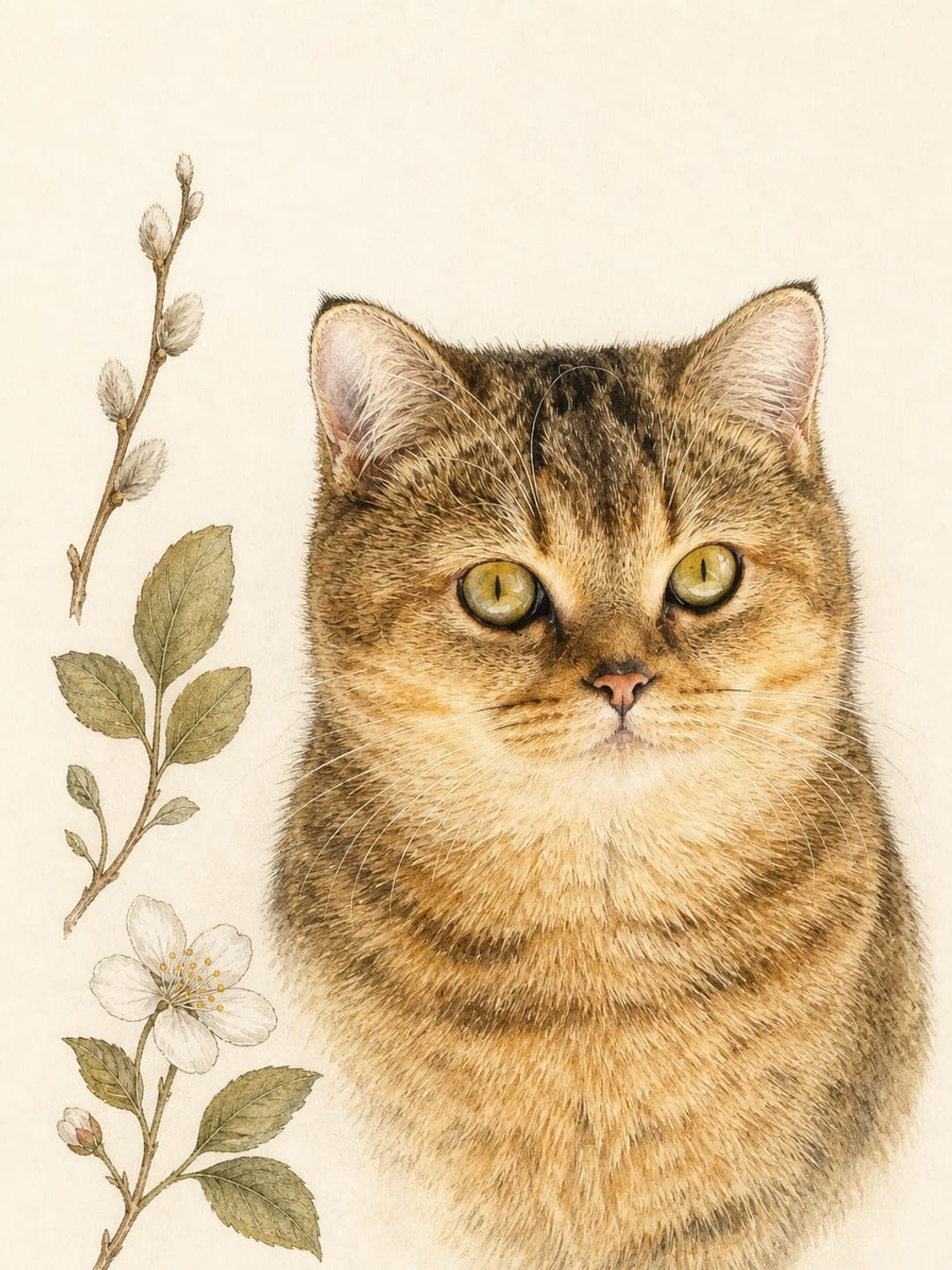 Example of the Botanical Plate style