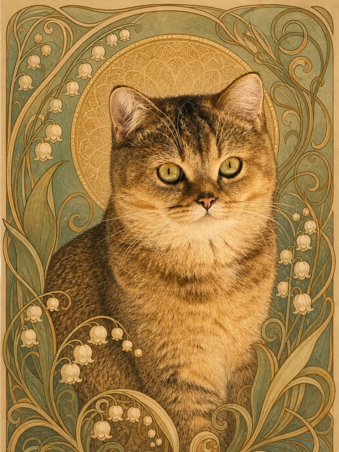 Example of the Nouveau Botanique style