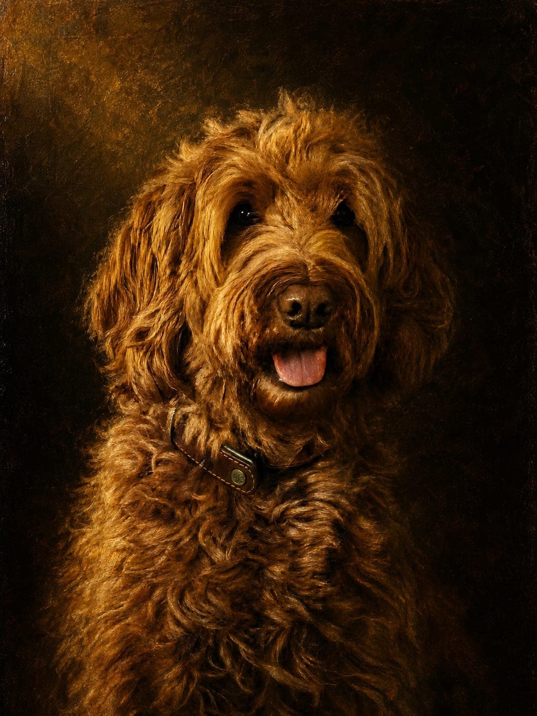 Voorbeeld van de stijl Rembrandt Gold