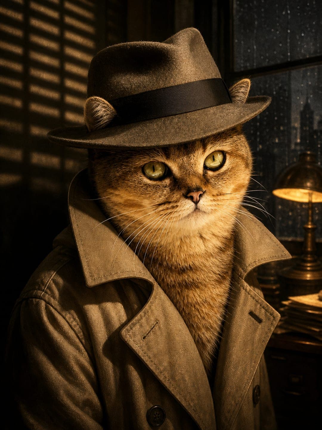 Example of the The Detective style